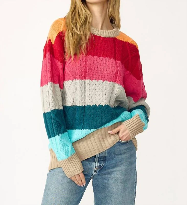 Women's Clothing for All Occasions Camden Pullover In Oat Multi