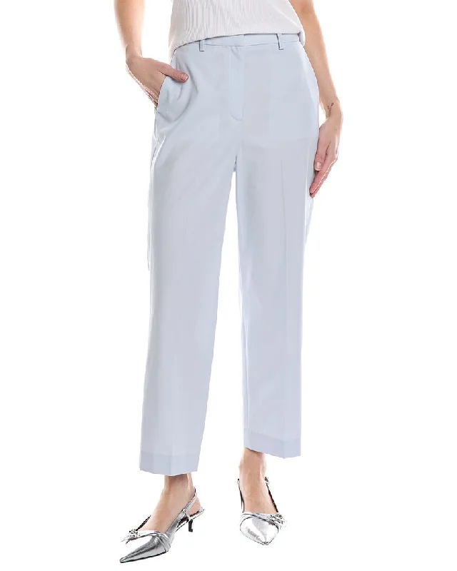 Workwear Fashion for Women Theory High-Waist Straight Pant