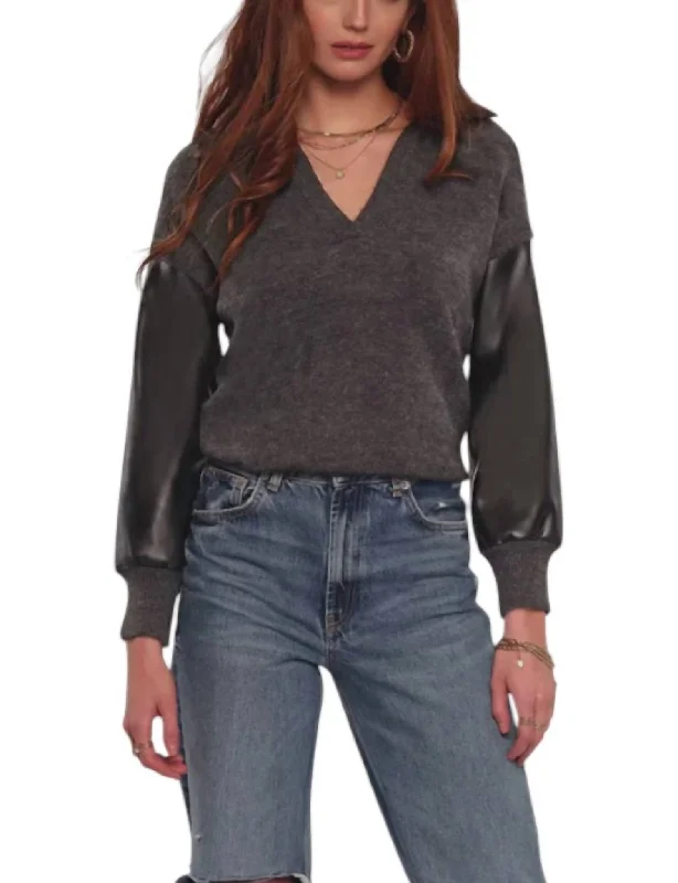 Women's Evening Attire Mia Sweater In Tar