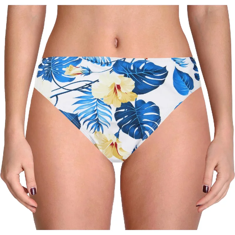 Women's Plus-Size Clothes Womens Printed Bikini Swim Bottom Separates