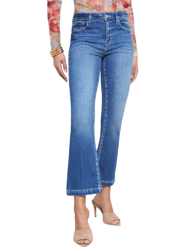 Casual Garments For Women Ali Slim Flare Jeans In Maywood