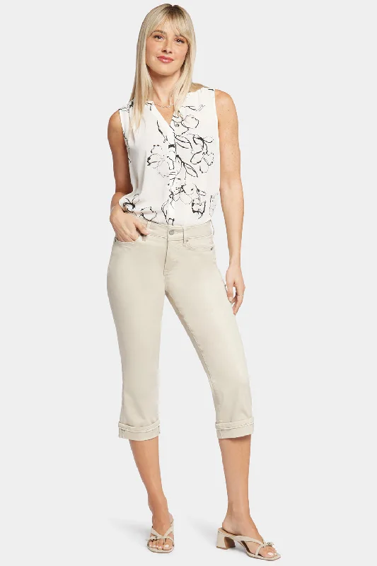 Outfits Ideas Marilyn Straight Crop Jeans - Feather