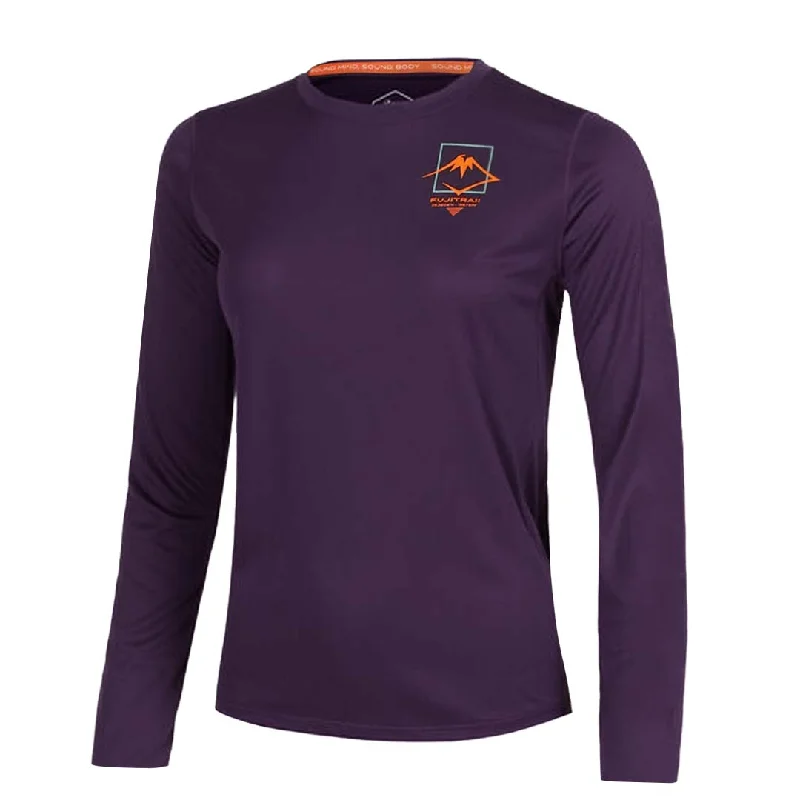 Women's Fashion Clothing Asics - Women's Fujitrail Logo Long Sleeve Top (2012C710 500)