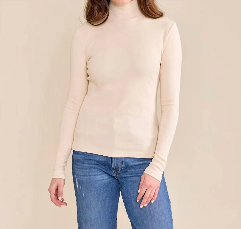 Women's Seasonal Garments Olivia Top In Creme