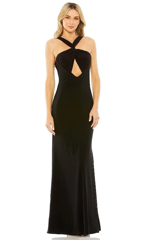 Affordable Women's Apparel Ieena Duggal 49755 - Halter Evening Gown