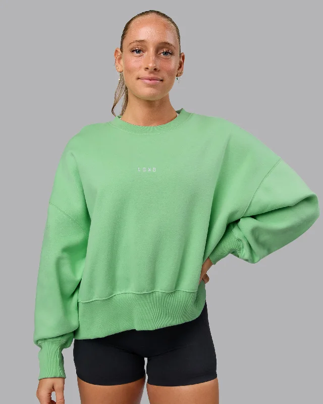 Women's Clothing For Outdoor Events MVP Oversized Sweater - Surreal Green