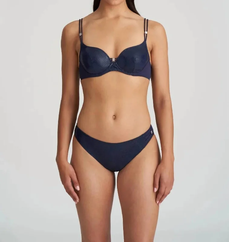 Trendy Outfits For Ladies San Domino Swim Bikini Set In Navy